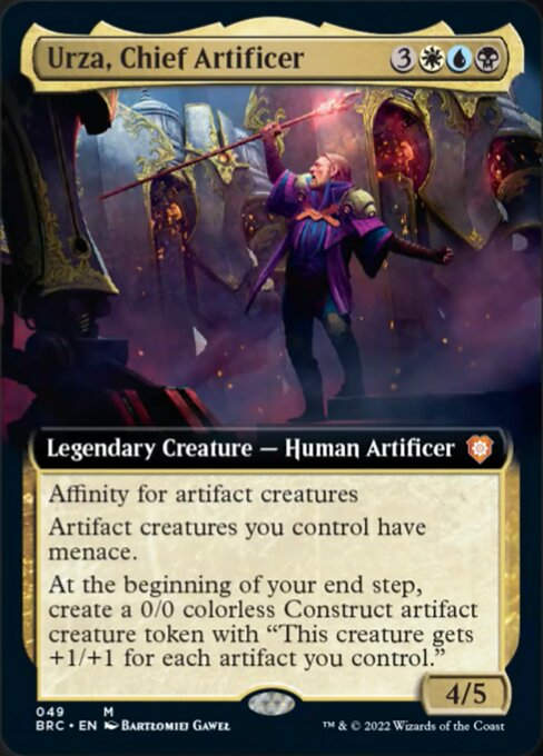 Urza, Chief Artificer (BRC) / Extended Art