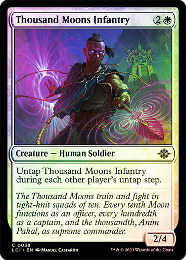 Thousand Moons Infantry (lci) / Foil