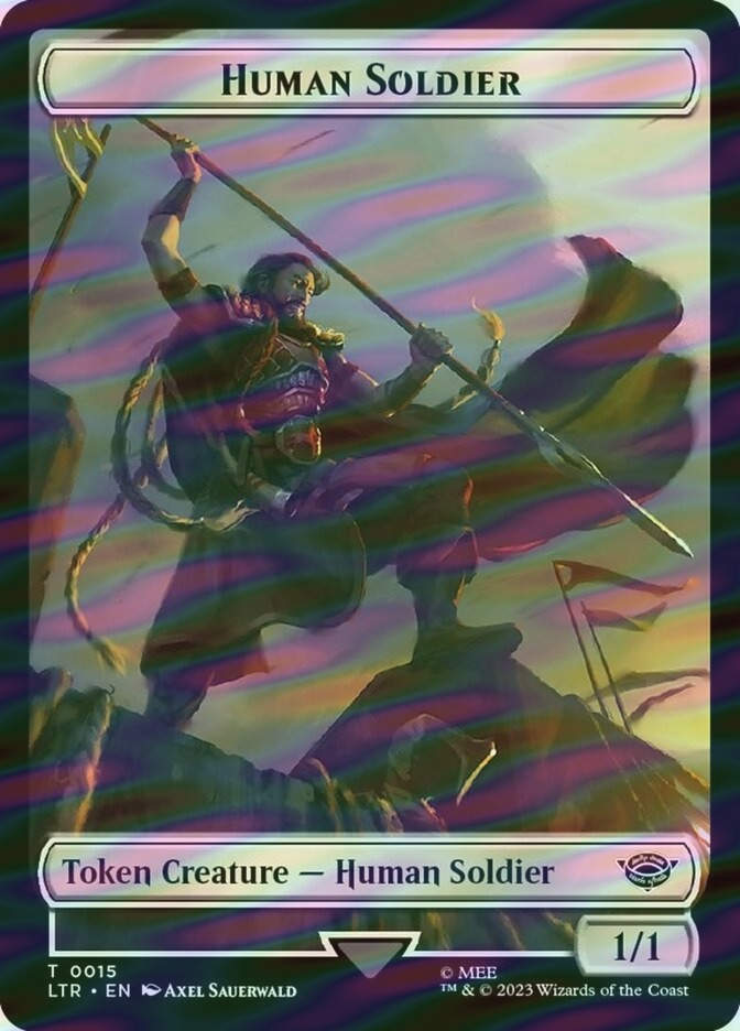 Human Soldier // Food (TLTR) (15 // 23) / Surge Foil