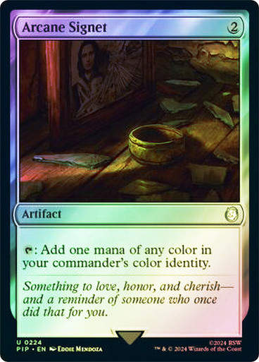 Arcane Signet (pip) (224) / Foil