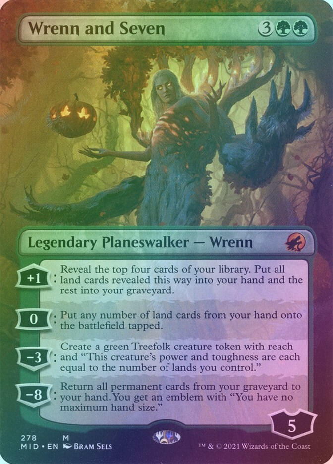 Wrenn and Seven (MID) (278) / Borderless / Foil