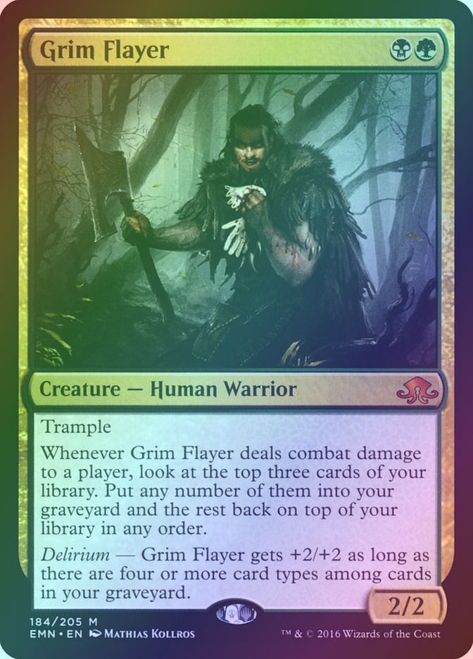 Grim Flayer (EMN) (184) / Foil
