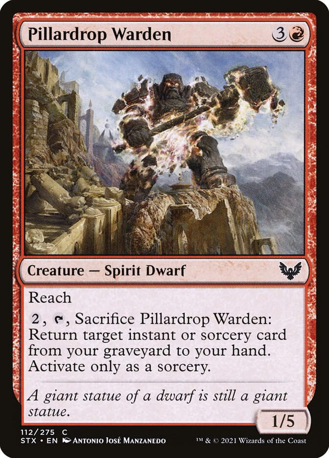 Pillardrop Warden (STX) (112)