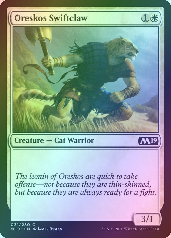 Oreskos Swiftclaw (M19) (31) / Foil