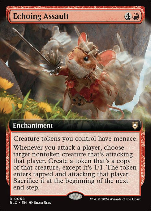Echoing Assault (blc) (58) / Extended Art