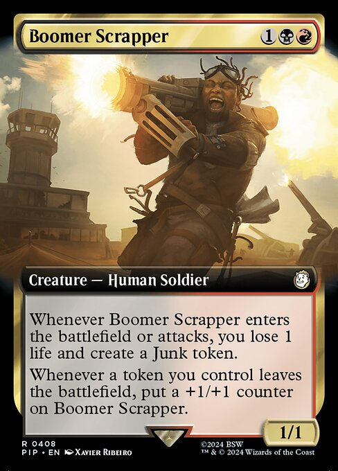 Boomer Scrapper (pip) (408) / Extended Art