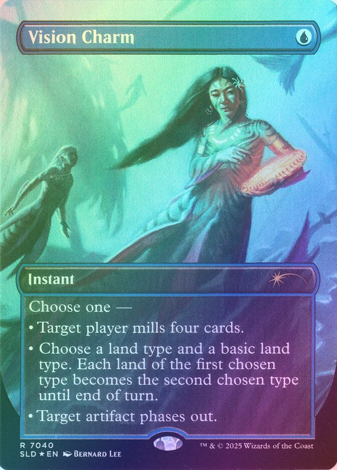 Vision Charm (SLD) (7040) / Borderless / Foil