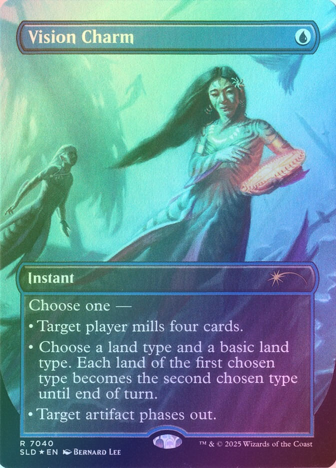 Vision Charm (SLD) (7040) / Borderless / Foil