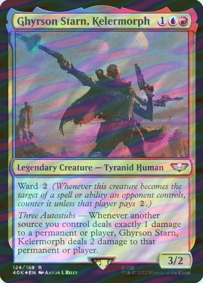 Ghyrson Starn, Kelermorph (40K) (124★) / Surge Foil