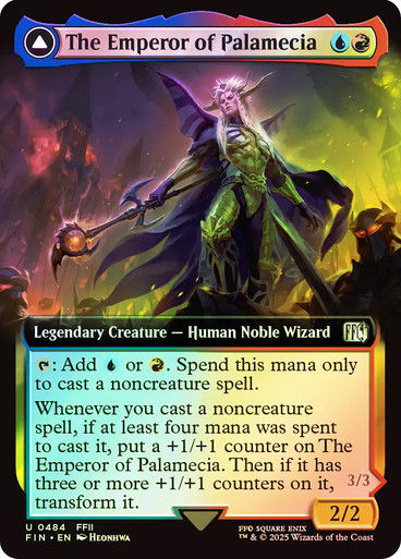 The Emperor of Palamecia // (FIN) (484) / Extended Art / Foil