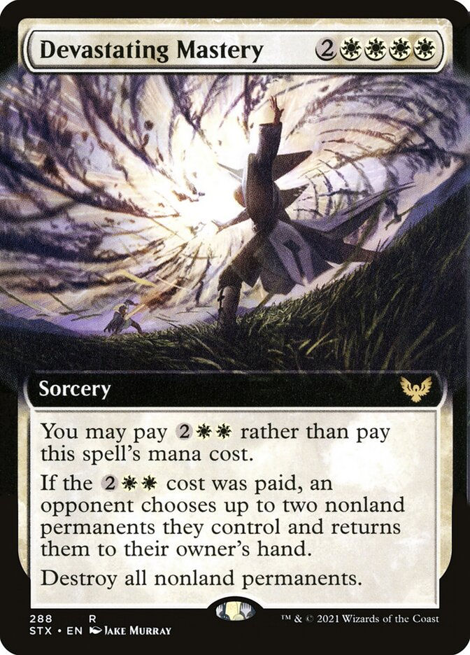 Devastating Mastery (STX) (288) / Extended Art