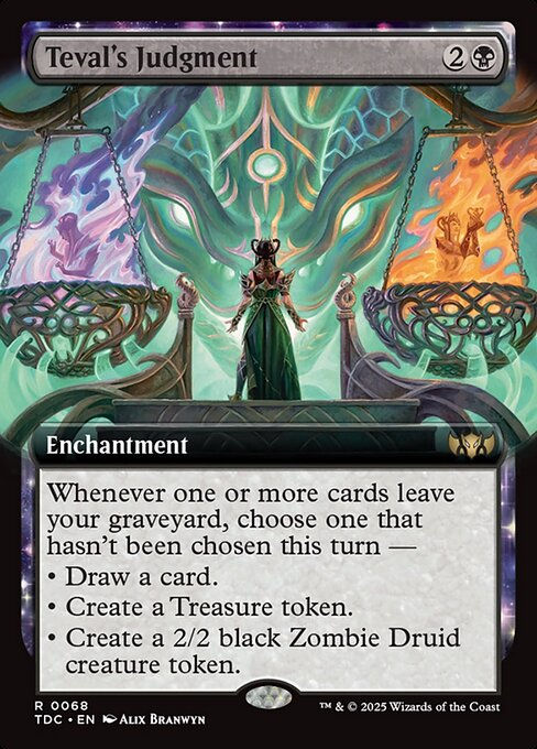 Teval's Judgment (TDC) (68) / Extended Art