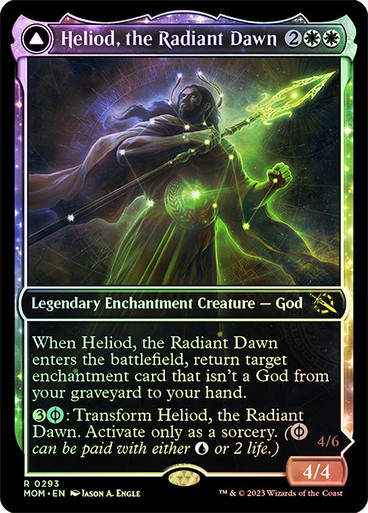 Heliod, the Radiant Dawn // Heliod, the Warped Eclipse (mom_293)/ShowcaseFoil