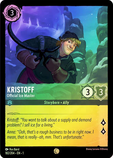 Kristoff - Official Ice Master (LOR_TFC) / Foil