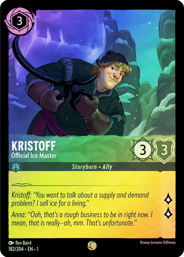 Kristoff - Official Ice Master (LOR_TFC) / Foil