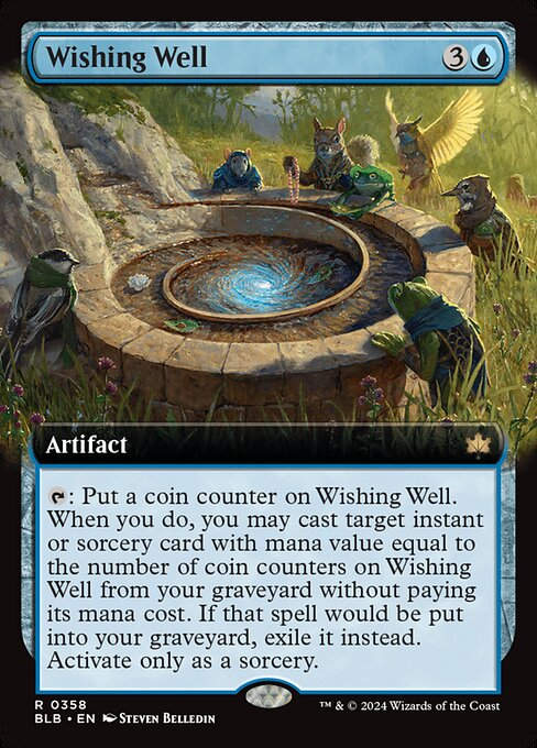 Wishing Well (blb) (358) / Extended Art