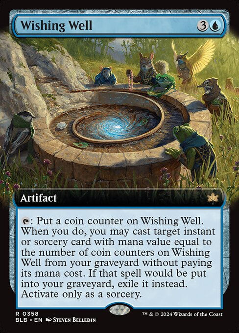 Wishing Well (blb) (358) / Extended Art