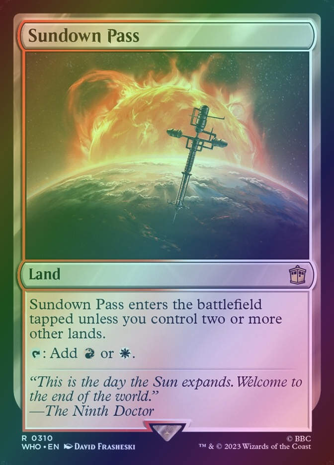 Sundown Pass (WHO) (310) / Foil