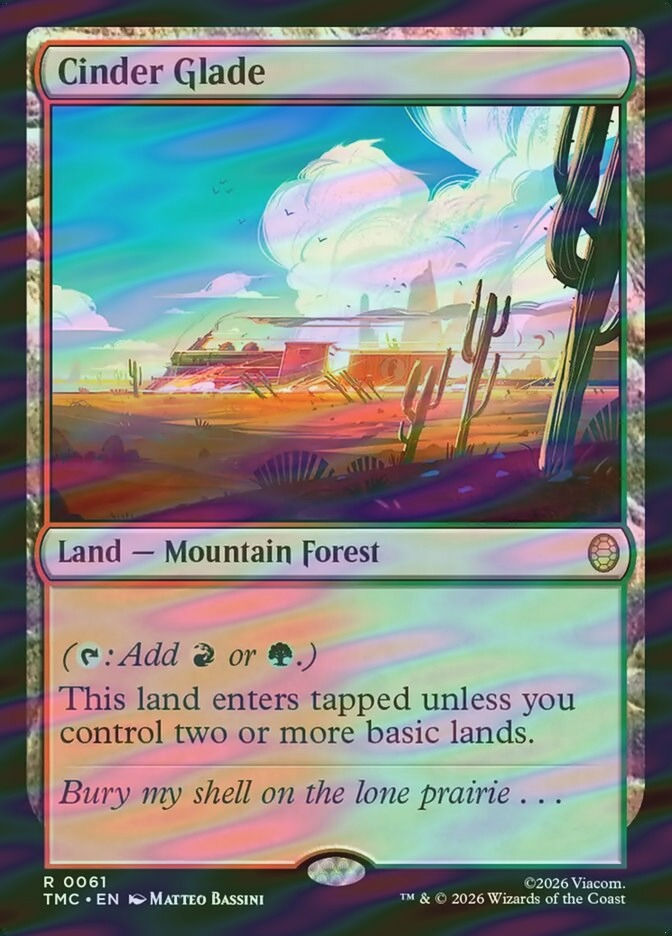 Cinder Glade (TMC) (61) / Surge Foil