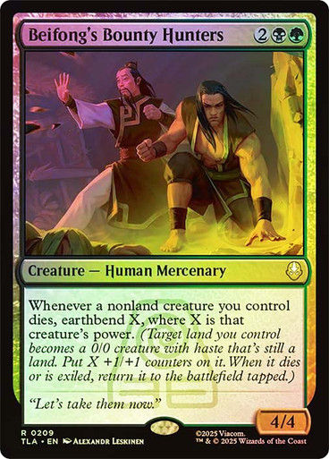 Beifong's Bounty Hunters (TLA) (209) / Foil