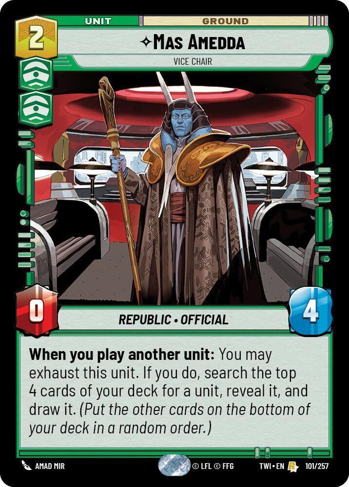 Mas Amedda - Vice Chair (TWI) (101/257) / Foil
