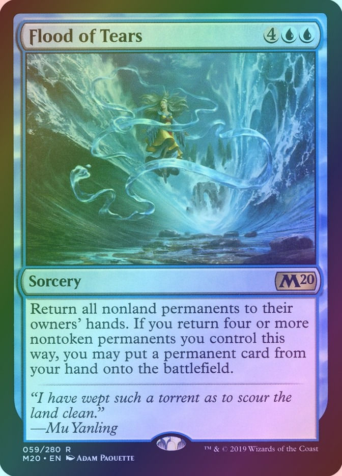 Flood of Tears (M20) (59) / Foil