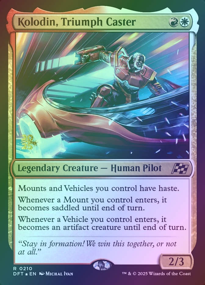 Kolodin, Triumph Caster (PDFT) (210s) / Foil