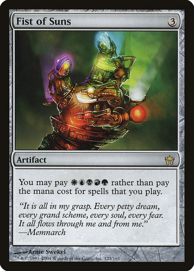 Fist of Suns (5DN) (123) / Foil