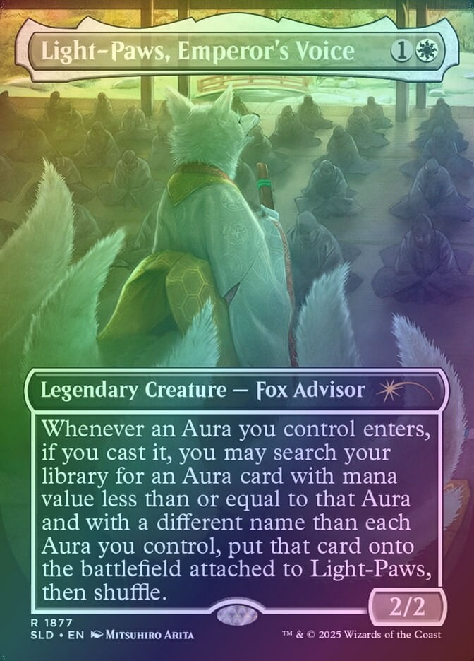 Light-Paws, Emperor's Voice (SLD) (1877) / Borderless / Foil