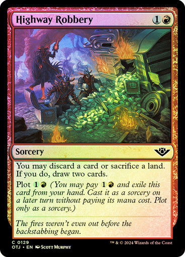 Highway Robbery (otj) (129) / Foil