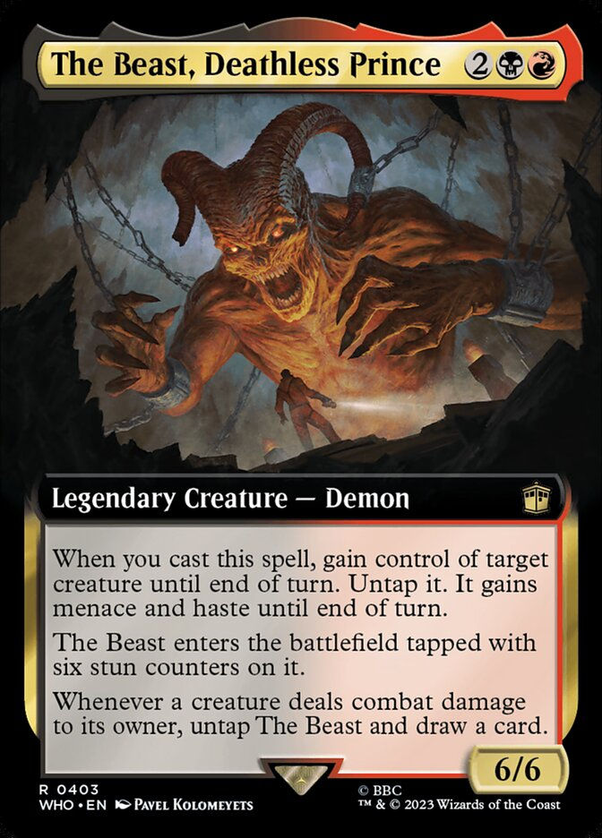 The Beast, Deathless Prince (WHO) (403) / Extended Art