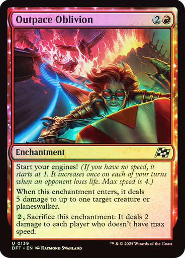 Outpace Oblivion (DFT) (139) / Foil