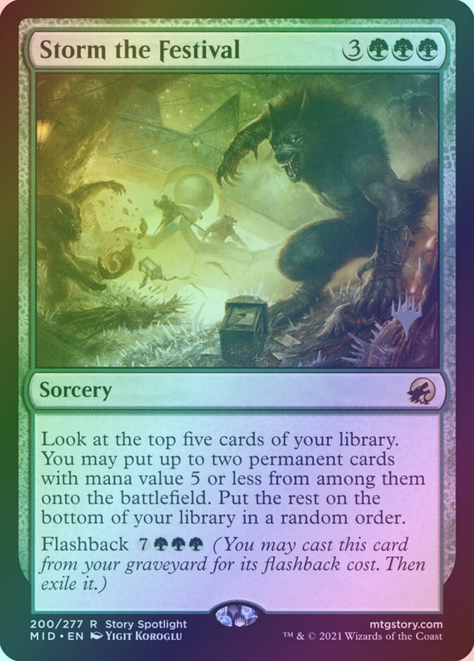 Storm the Festival (PMID) (200p) / Foil