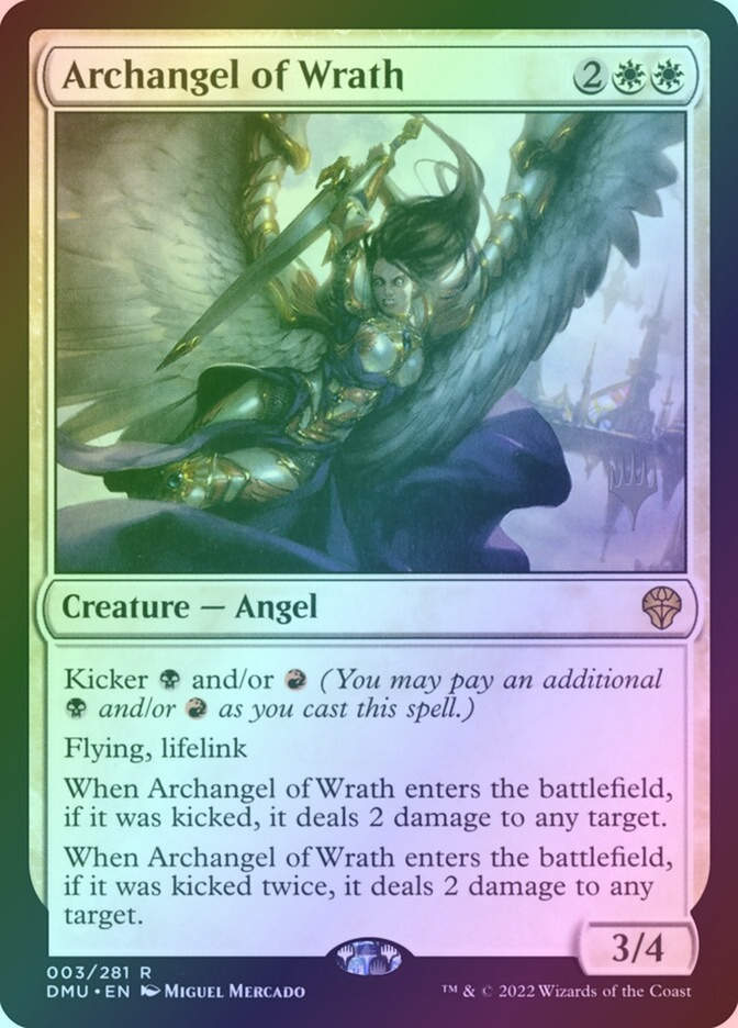 Archangel of Wrath (PDMU) (3p) / Foil