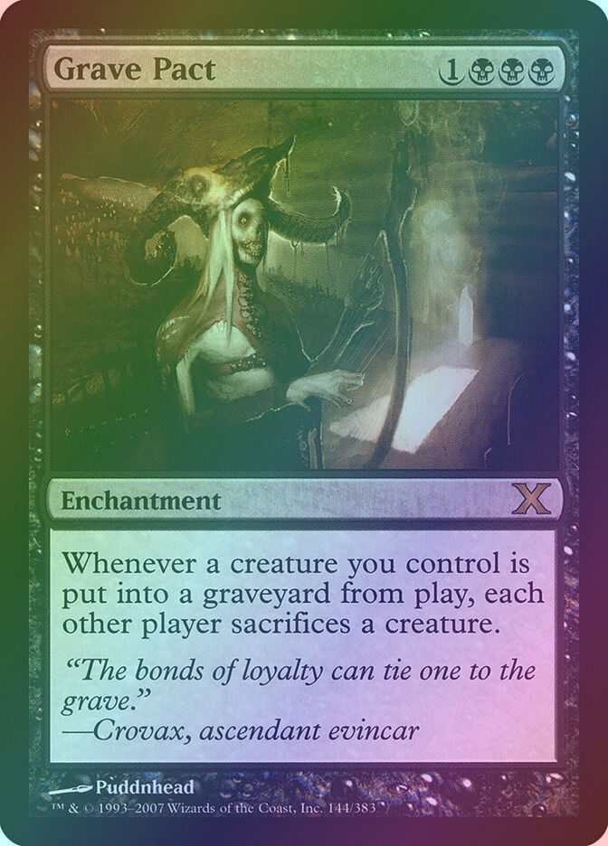 Grave Pact (10E) (144) / Foil