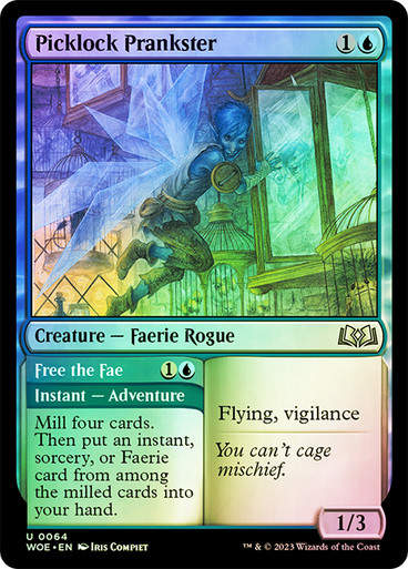 Picklock Prankster // Free the Fae (woe) / Foil