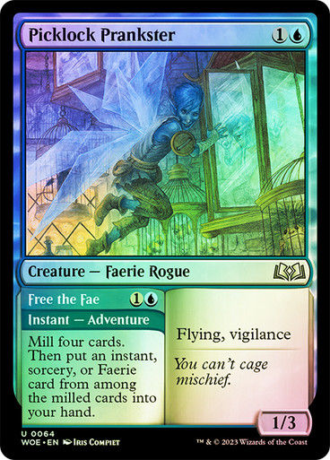 Picklock Prankster // Free the Fae (woe) / Foil