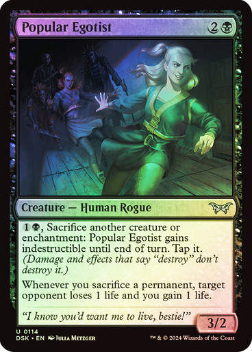 Popular Egotist (DSK) (114) / Foil