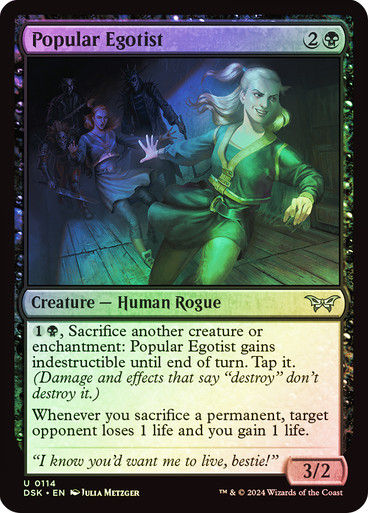 Popular Egotist (DSK) (114) / Foil