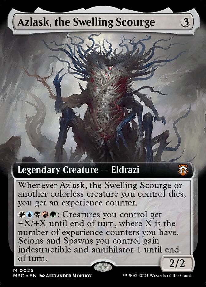 Azlask, the Swelling Scourge (m3c) / Extended Art (25)