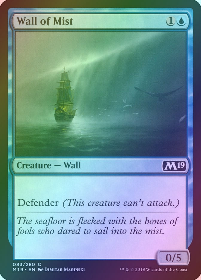Wall of Mist (M19) (83) / Foil