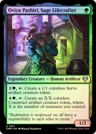 Oviya Pashiri, Sage Lifecrafter (cmm) / Foil