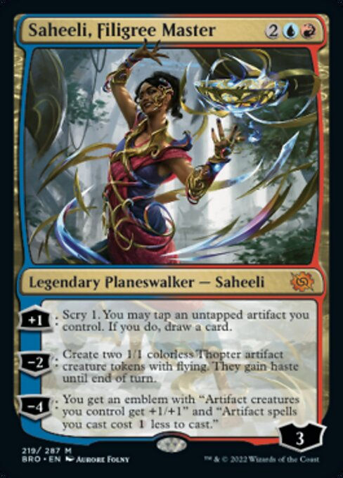 Saheeli, Filigree Master (BRO)