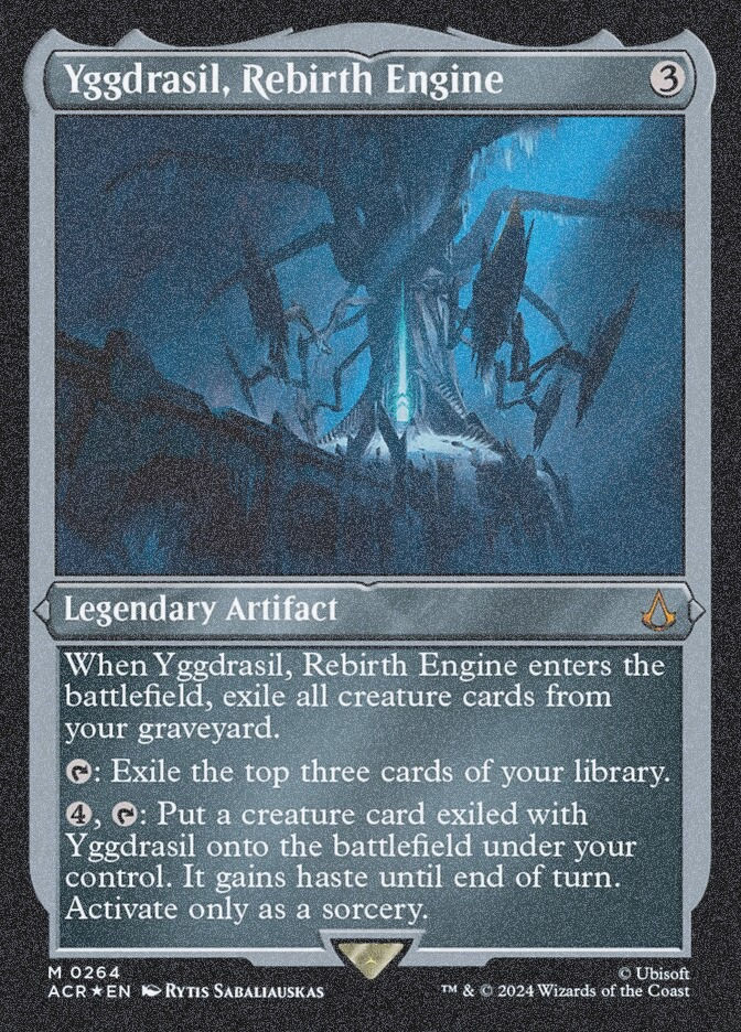 Yggdrasil, Rebirth Engine (ACR) (264) / Foil Etched
