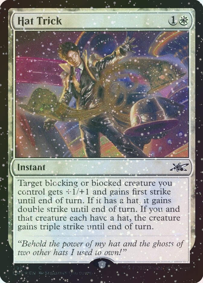 Hat Trick (UNF) (299) / Galaxy Foil