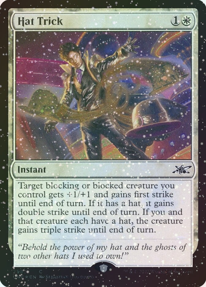 Hat Trick (UNF) (299) / Galaxy Foil