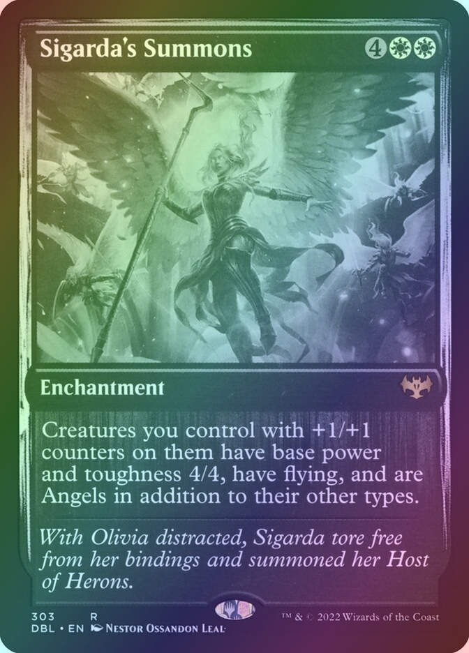 Sigarda's Summons (DBL) (303) / Foil