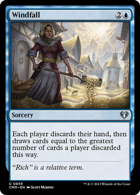 Windfall (cmm) (Commander Deck)