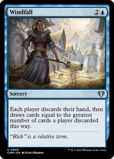 Windfall (cmm) (Commander Deck)