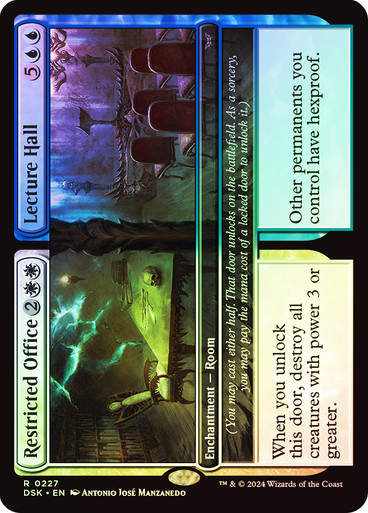 Restricted Office // Lecture Hall (DSK) (227) / Foil